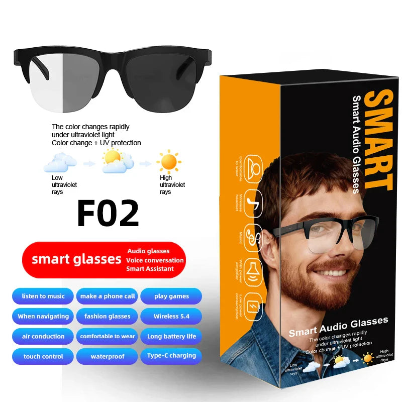 Smart Bluetooth Audio Glasses